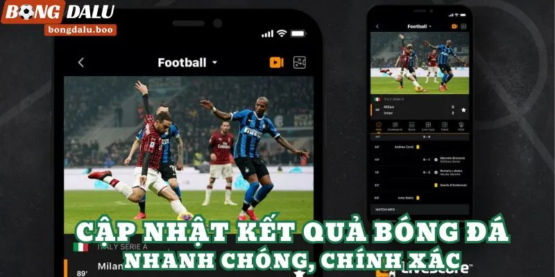 Cập nhật kết quả bóng đá mỗi ngày trên Bongdalu